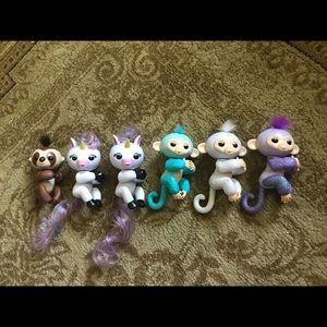 Set of 6 fingerlings